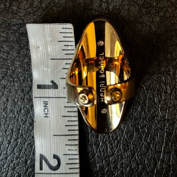 Henri Bendel Tribal Brown Crystal Ring - Picture 8 of 10